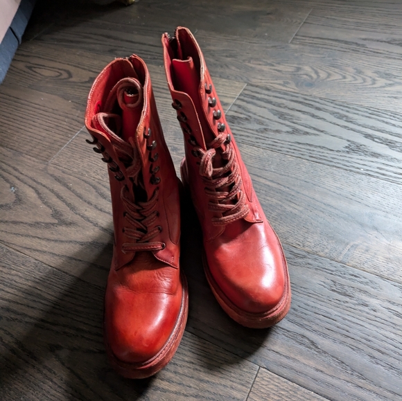 Free People Santa Fe Combat Boots - Picture 2 of 4